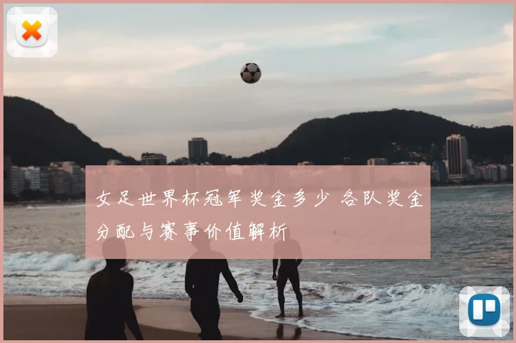 女足世界杯冠军奖金多少 各队奖金分配与赛事价值解析